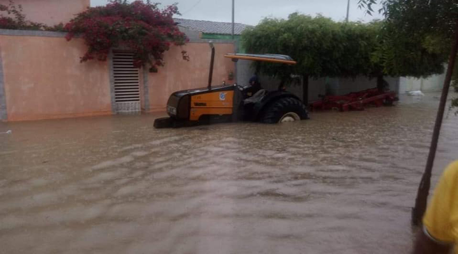 Chove mais de 180 mm em Nova Floresta-PB