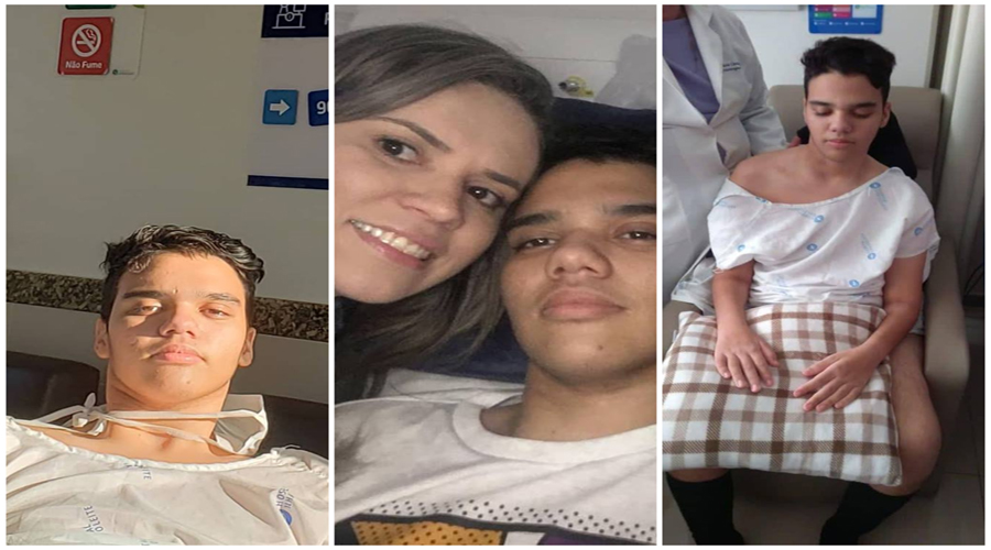 Jovem de Patos promove rifa beneficente em prol do tratamento de irmão que sofreu acidente e ficou tetraplégico