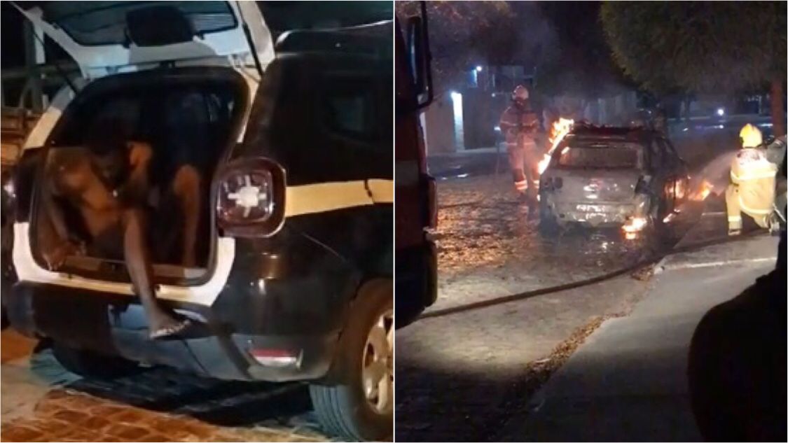 Suspeito de incendiar viatura da Polícia Civil tem prisão preventiva decretada, em Patos