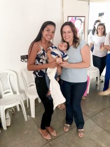 A Assistente Social Michelly também integra a equipe do Ambulatório da Maternidade