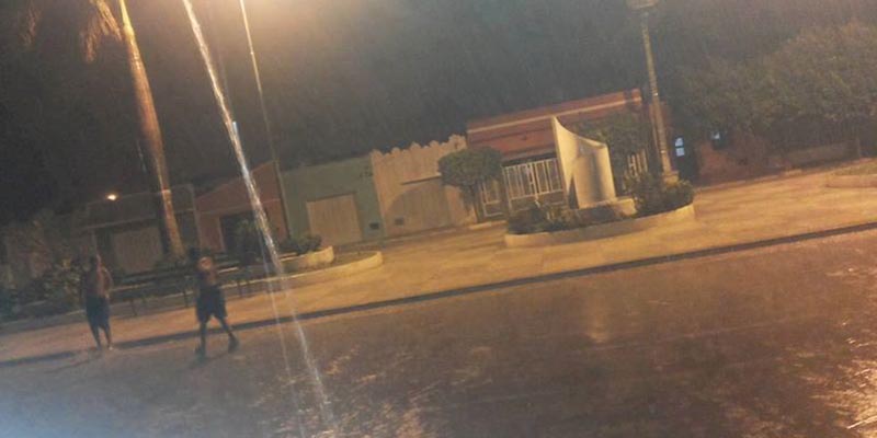 Chuva em Cajazeirinhas