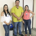 Milene Nunes Dr. Umberto Marinho Júnior e Luciana Maia fizeram a abertura da Semana