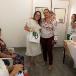Joana Sabino e uma das mães doadoras
