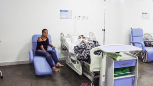 Marli Alves da Silva foi a primeira paciente do Hospital do Bem de internação