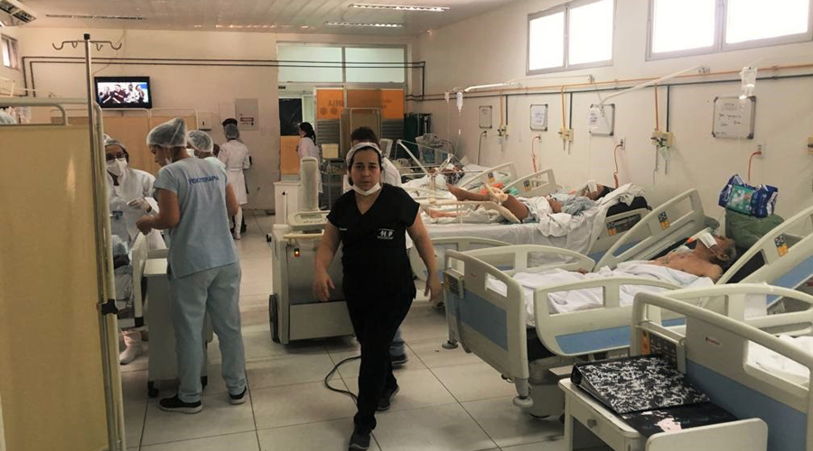 O novo espaço da área vermelha