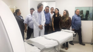 O governador Ricardo Coutinho conheceu o Centro de Imagem do Hospital