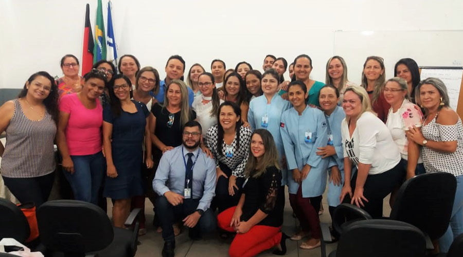 Equipe de enfermagem do Complexo