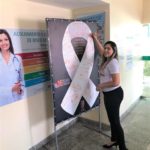 Luciana Maia diretora assistencial da Maternidade também assinou o laço branco