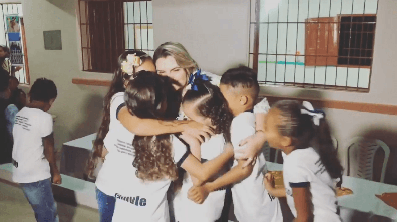 Prefeita inaugura reforma e ampliação de escola na zona rural de Coremas