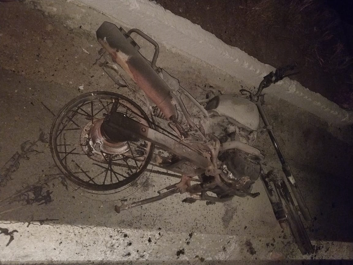 Acidente envolvendo moto e animal deixa empresário ferido próximo de Uiraúna