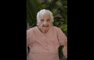 Idosa comemora 107 anos em Patos