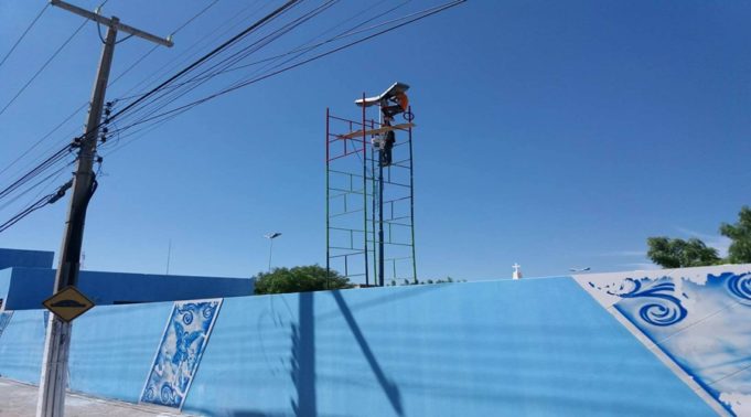 Cemitério São Miguel em serviço