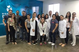 Equipe do Hospital do Bem que participa das atividades