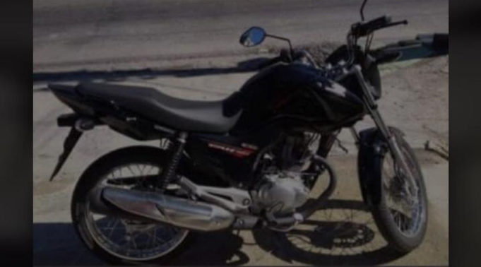 moto tomada de assalto em patos