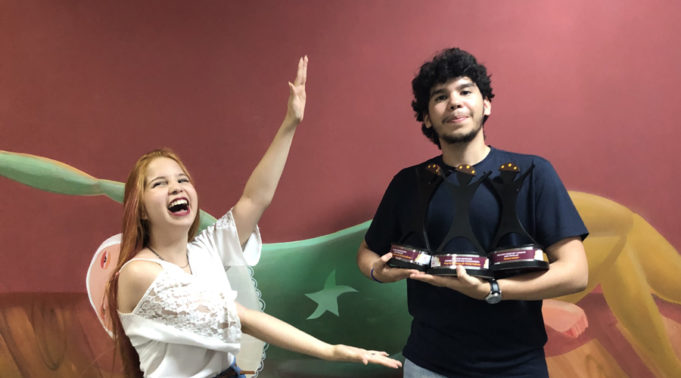 Gabriel Heitor Alves e Carol Diógenes