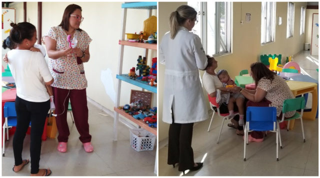 Trauma reabre brinquedoteca