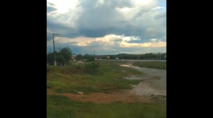 Chuva de granizo em Santa Gertrudes