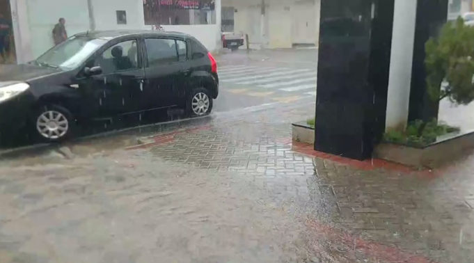 chuva em Coremas