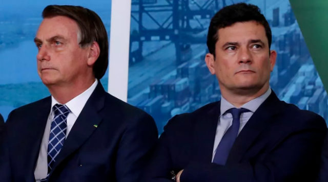 Jair Bolsonaro e Sergio Moro