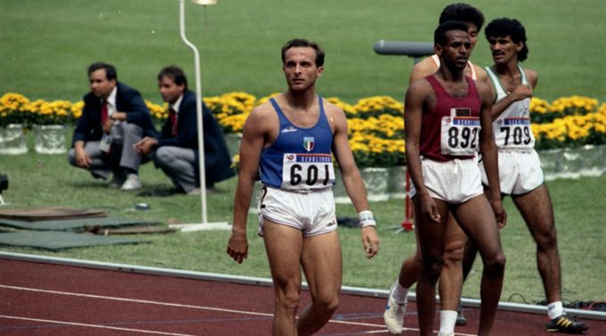 Olimpiadi di Seoul 1988: Donato Sabia. ANSA