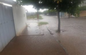 Volta a chover na cidade de Patos