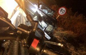 Homem morre em acidente envolvendo carro e moto em Condado