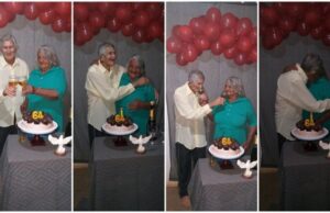 Casal comemora 65 anos de casados no Bonfim — Bodas de Pérola Negra