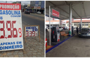 Posto Beira Rio, próximo ao Rivaldão, com gasolina a R$ 3.96