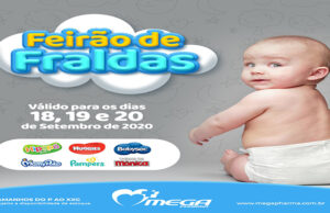 Feirão de fraldas da Mega Pharma traz super descontos neste fim e semana