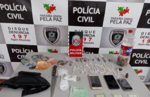 Polícia Militar apreende drogas em São Mamede