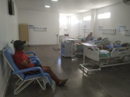 As enfermarias do Hospital do Bem agora tambem sao utilizadas pos pacientes da ortopedia e bucomaxilo