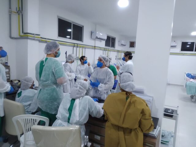 O setor do isolamento Covid do Complexo já sente um aumento da demanda de pacientes