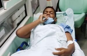 Jovem baleado em Patos é transferido para CG e precisa urgentemente de sangue. Família pede doadores