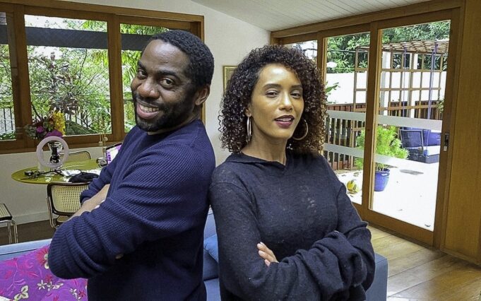 Lázaro Ramos e Taís Araújo