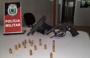 Polícia Militar apreende arma de fogo durante Operação Eternidade em Desterro