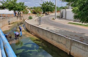 Prefeitura de Patos inicia serviços de limpeza do Canal do Frango