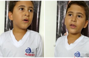 Criança grava vídeo pedindo ao prefeito o retorno das aulas presenciais, em Patos. Veja