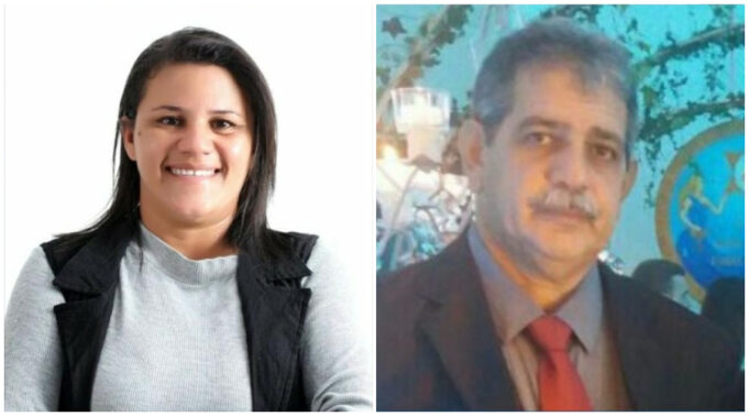 Jeane Venâncio e João Monteiro dos Santos