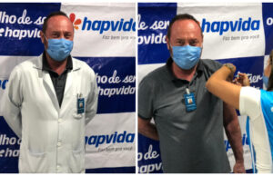 Após lutar pela vida e vencer covid-19, pediatra que voltou à linha de frente é o primeiro a receber vacina em hospital, em João Pessoa