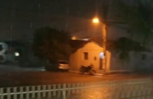Chove 113 mm em Santa Luzia