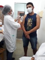 Profissionais do Complexo sendo imunizados com a segunda dose da Coronavac 4