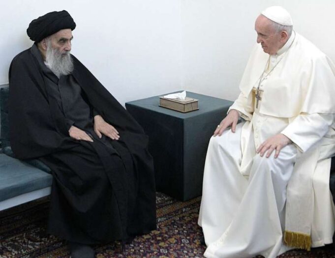 Ali al-Sistani e Papa Francisco