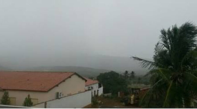 Chuva em Carrapateira