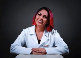 Dra. Nayarah Xavier oncologista do Hospital do Bem de Patos