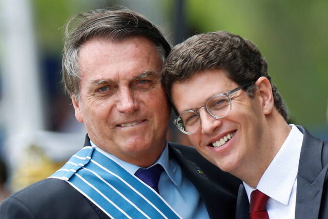 Jair Bolsonaro e Ricardo Sales