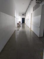 Os pacientes Covid que necessitam de exames passarao por esse corredor exclusivo 1