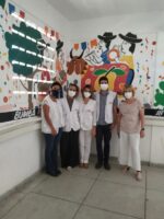 A equipe multiprofissional do MSF que atuou no Complexo de Patos