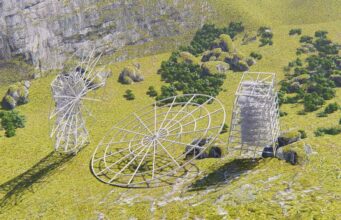 Radiotelescópio funcionará em Aguiar (Foto: Bingo)