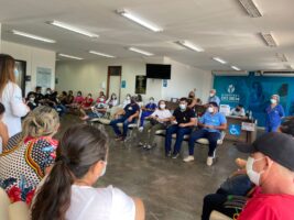 A atividade reuniu pacientes acompanhantes e colaboradores do Hospital