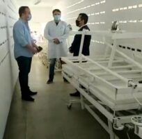 As camas doadas vao para o Hospital de Sao Mamede